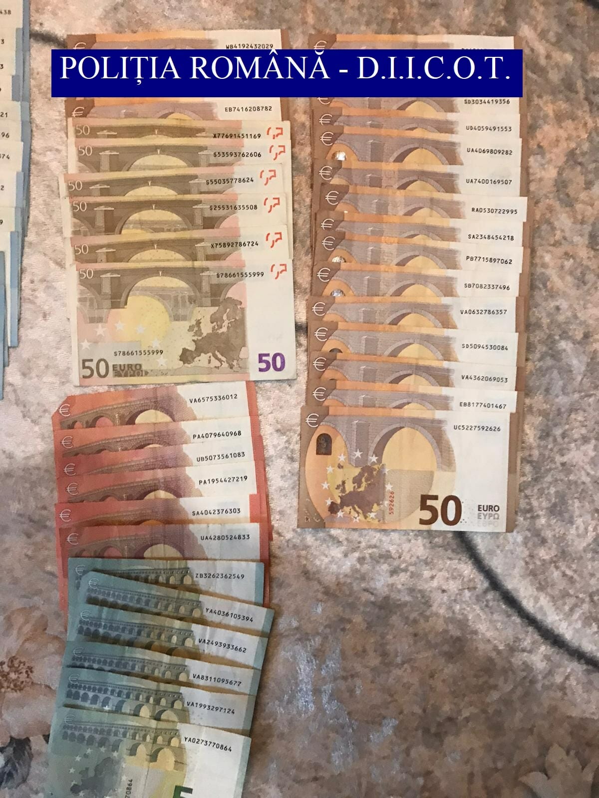 Grupare infracțională de trafic de droguri, reținută de DIICOT