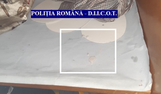 ARESTAT PENTRU TRAFIC DE DROGURI DE MARE RISC