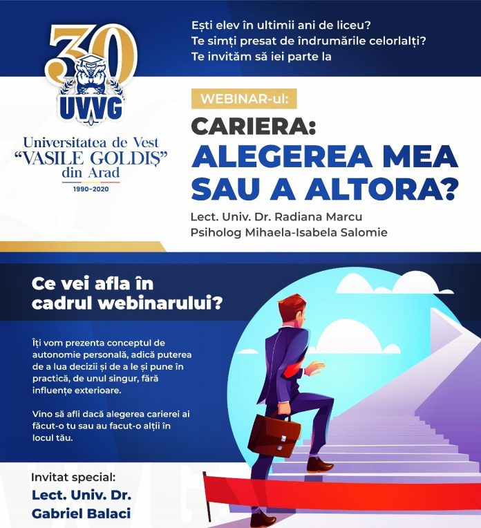 Webinar Cariera UVVG 2