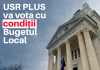USR PLUS votează bugetul local cu anumite condiții