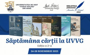 Săptămâna Cărții la Universitatea de Vest „Vasile Goldiș” din Arad